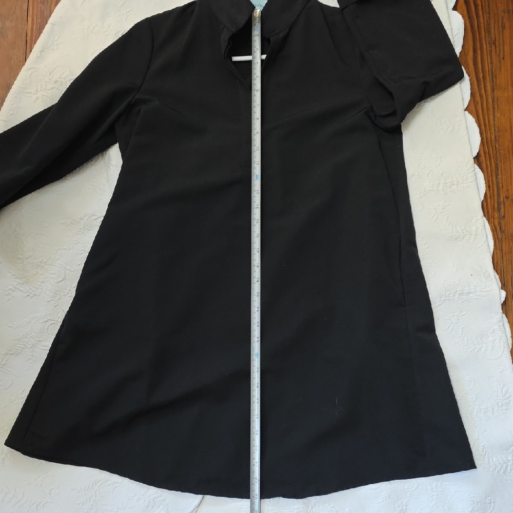 Tuckernuck Black Collared A-Line Dress - Picture 5 of 5